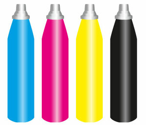 Toner Cartridge Bottles