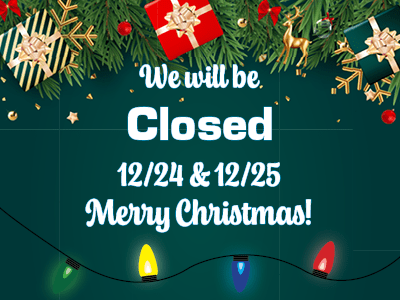 Closed for Christmas